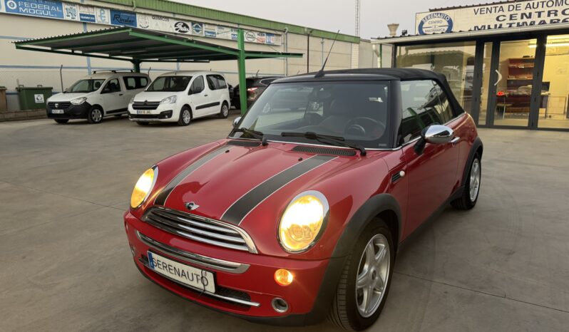 MINI COOPER CABRIO 1.6 115CV lleno