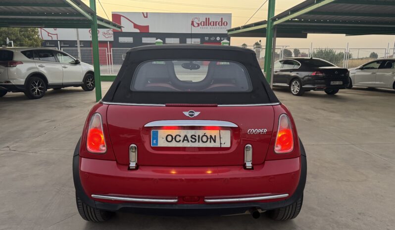 MINI COOPER CABRIO 1.6 115CV lleno