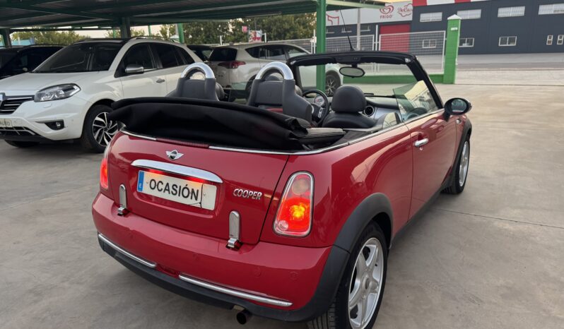 MINI COOPER CABRIO 1.6 115CV lleno